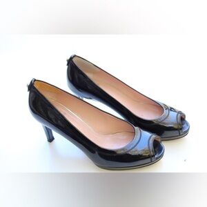 Stuart Weitzman peep toe pumps